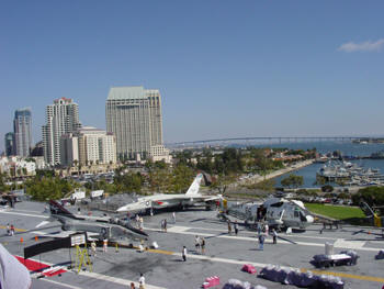 U.S.S. Midway flight deck