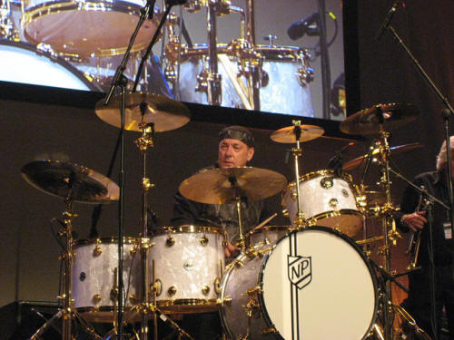 Photo of Neil Peart by Roman Dino