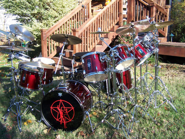 Randy's drum kit