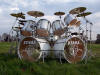 Johnny Siller's Tama kit