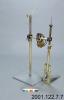 Hi-hat, stand, and fan unit used on back kit