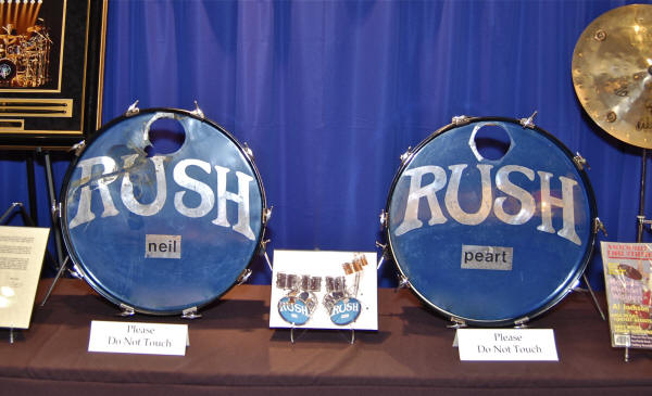 Photo of bass drum heads