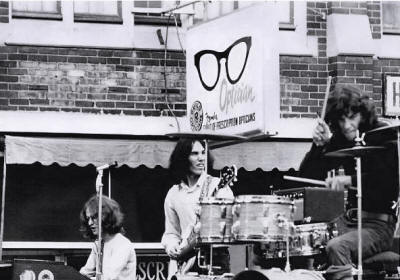 Neil Peart with J.R. Flood - 1970