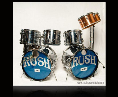 Neil's 1975 kit before it was sold in 2009