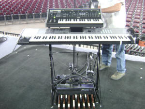 Geddy's keyboard by Mr. Rush