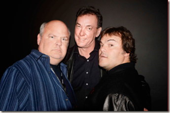 Neil Peart and Tenacious D (courtesy of Neilpeart.net)