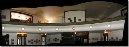 Panorama of music room - Rosario Mansion (reverse)