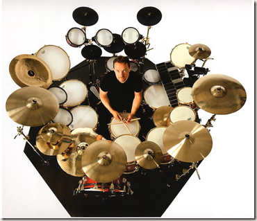 Andrew MacNaughtan's portrait of Neil Peart for Vapor Trails Andrew MacNaughtan's portrait of Neil Peart for Vapor Trails