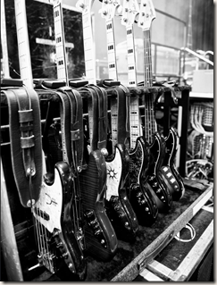 Geddy's bass collection