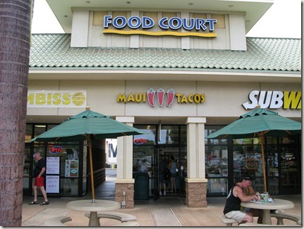 Food court in Kihei