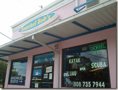 Snorkel Bob's in Oahu