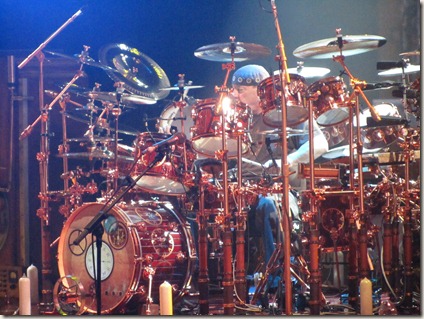 Neil Peart at Red Rocks #1 by Paul Secord