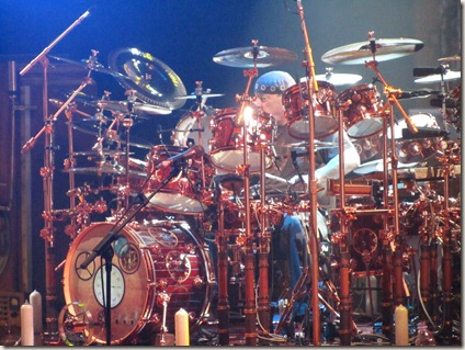 Neil Peart at Red Rocks #1 by Paul Secord