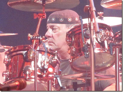 Neil Peart at Red Rocks #1 by Paul Secord