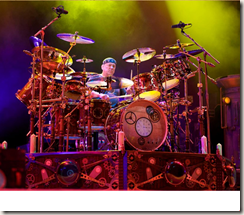 Neil Peart - photo by John Arrowsmith