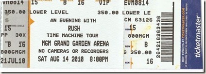 Rush ticket