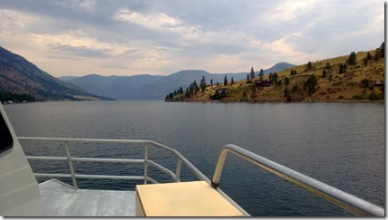 The boat trip up to Stehekin