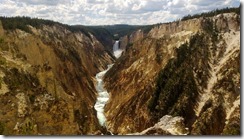 Grand Canyon - Lower falls at Artist Point