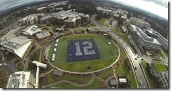 Microsoft employees show 12th Man spirit